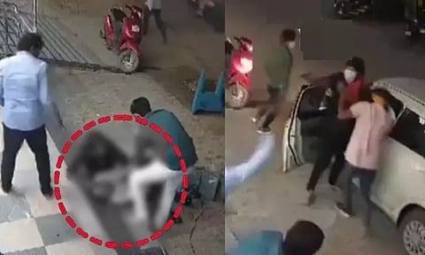 ராஜஸ்தானில் நகைக்கடையில் துப்பாக்கி சூடு நடத்திய மர்ம கும்பல்: அதிர்ச்சிகர சி.சி.டி.வி. காட்சிகள் வெளியீடு