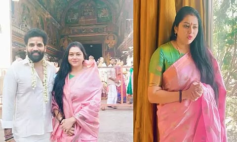 மதுரை கோயிலுக்குள் செல்ல இந்து சான்றிதழ் கேட்டு மனதை புண்படுத்தியதாக நடிகை நமீதா குற்றச்சாட்டு