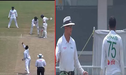 கோபத்தில் ரிஸ்வானை நோக்கி பந்தை எறிந்த ஷகிப் ... 2 தண்டனைகளை அறிவித்த ஐ.சி.சி.