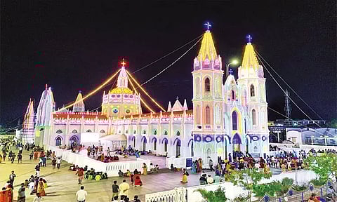 வேளாங்கண்ணி பேராலய ஆண்டு திருவிழா: முன்னேற்பாடு பணிகள் தீவிரம்