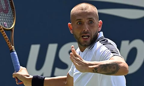 US Open Tennis; Evans-Kachanov match that made history