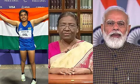 பாரா ஒலிம்பிக்கில் இரண்டாவது வெண்கலம் வென்ற பிரீத்திக்கு ஜனாதிபதி, பிரதமர் வாழ்த்து