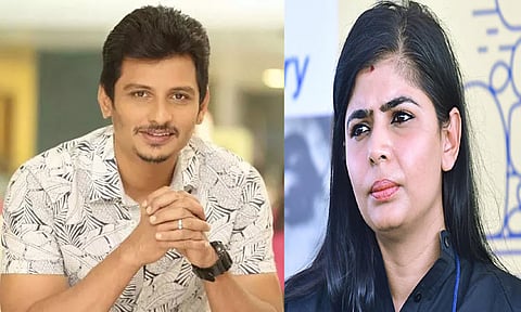 தமிழ் திரையுலகில் பாலியல் குற்றச்சாட்டுகள் இல்லையா? நடிகர் ஜீவாவுக்கு சின்மயி கேள்வி