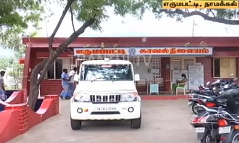 தொடக்கப்பள்ளி சமையல் கூட கதவில் மனிதக்கழிவு - கைதானவர் போலீசாரிடம் வாக்குமூலம்