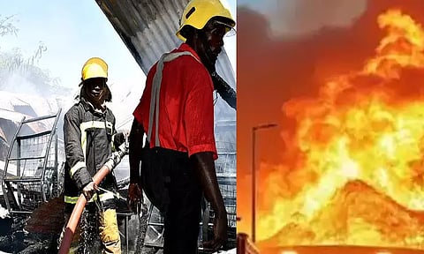 பள்ளி விடுதியில் பயங்கர தீ விபத்து: 17 மாணவர்கள் உடல் கருகி பலி