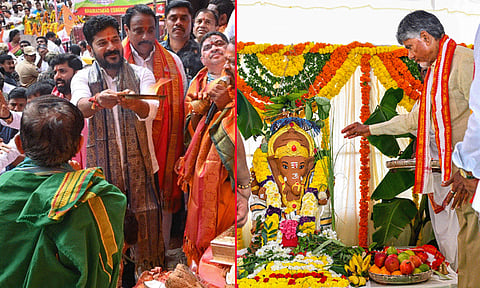 விநாயகர் சதுர்த்தி நாடு முழுவதும் உற்சாக கொண்டாட்டம்: பூஜை செய்து வழிபட்ட பிரபலங்கள்