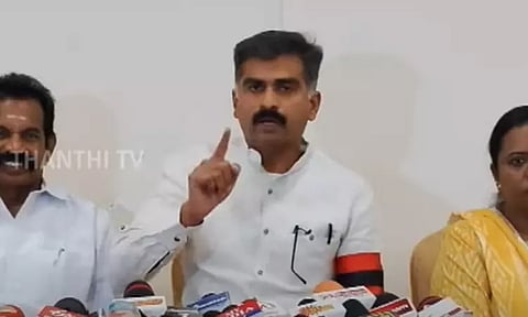 'மகாவிஷ்ணு பேசியது ஆன்மிக சொற்பொழிவு அல்ல, சனாதன சொற்பொழிவு' - துரை வைகோ