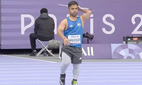 பாரா ஒலிம்பிக்: ஈட்டி எறிதலில் இந்தியாவிற்கு தங்கப்பதக்கம்
