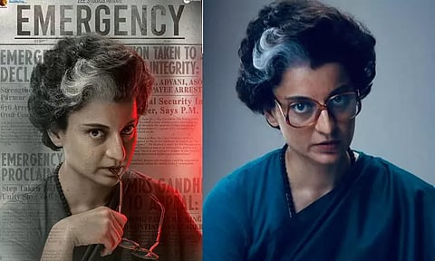கங்கனா ரனாவத்தின் 'எமர்ஜென்சி' படத்திற்கு யு/ஏ சான்றிதழ்