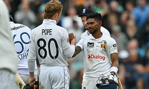 3-வது டெஸ்ட்: பதும் நிசங்கா அபார சதம்... இங்கிலாந்தை வீழ்த்தி ஆறுதல் வெற்றி பெற்ற இலங்கை