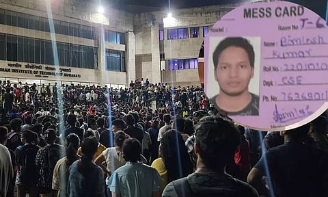 ஐஐடி விடுதியில் மாணவன் சடலமாக மீட்பு - அதிர்ச்சி சம்பவம்