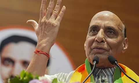 பாக்.ஆக்கிரமிப்பு காஷ்மீரில் வசிப்பவர்கள் இந்தியாவுக்கு வரலாம்: ராஜ்நாத் சிங்