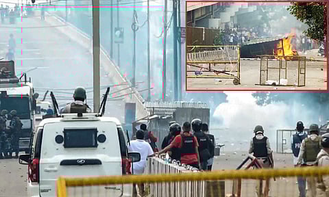 மணிப்பூரில் தீவிரமடையும் மாணவர்கள் போராட்டம் - இணைய சேவை துண்டிப்பு