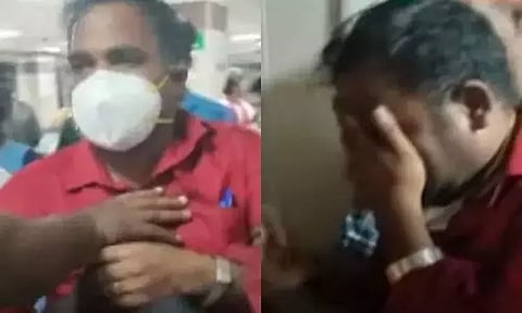 திருவள்ளூர் அரசு ஆஸ்பத்திரியில் மதுபோதையில் ரகளை செய்த டாக்டர்