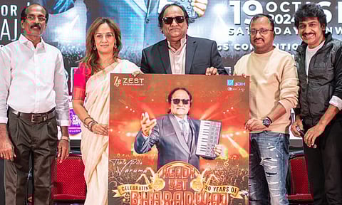 Music concert by renowned composer Bharadwaj for the first time in Chennai