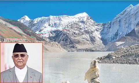 உருகும் பனிப்பாறைகள்.. ஐ.நா. பொது சபையில் பிரச்சினையை முன்வைக்கும் நேபாள பிரதமர்