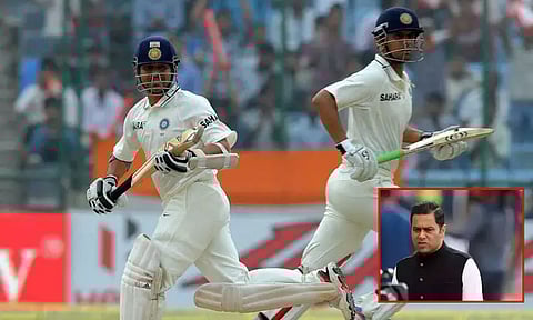 சச்சின் 194 ரன்களில் இருந்தபோது டிராவிட் டிக்ளேர் செய்தது ஏன்..? - பின்னணியை பகிர்ந்த ஆகாஷ் சோப்ரா