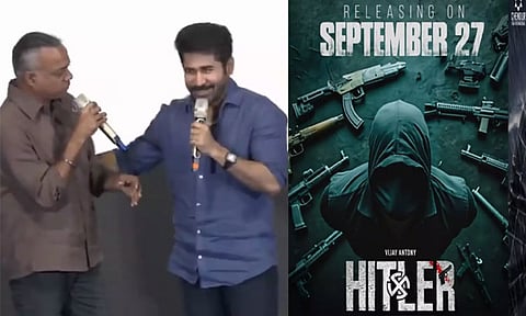 'ஹிட்லர்' பட இசை வெளியீட்டு விழா: கவுதம் வாசுதேவ் மேனனிடம் ரொமான்ஸ் டிப்ஸ் கேட்ட விஜய் ஆண்டனி