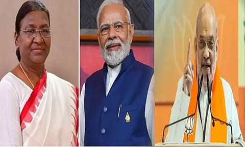 பிரதமர் மோடி பிறந்தநாள்: ஜனாதிபதி திரவுபதி முர்மு, மத்திய மந்திரி அமித்ஷா வாழ்த்து