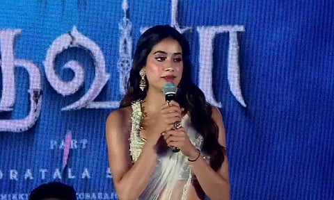 Janhvi Kapoor speaks Tamil fluently