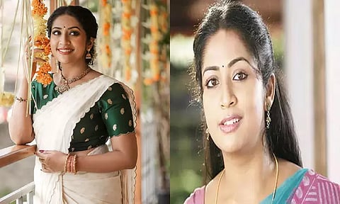 விபத்து ஏற்படுத்திய லாரியை மடக்கி பிடித்த நடிகை நவ்யா நாயர்