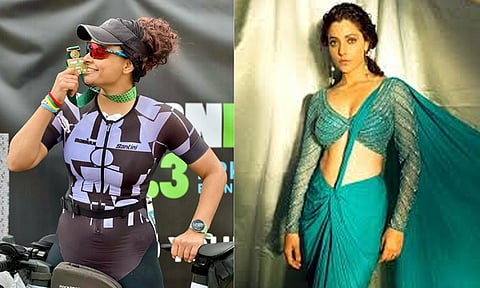 அயன்மேன் டிரையத்லான் போட்டியை முடித்த முதல் இந்திய நடிகை