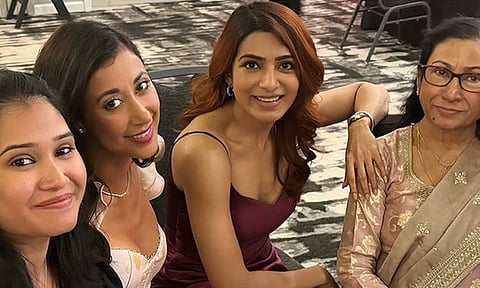 Brother's wedding... - Samantha's family photos are going viral on the internet