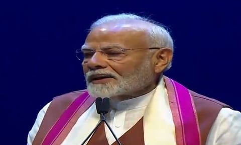 வாய்ப்புகளுக்காக இந்தியா காத்திருக்கவில்லை: இந்திய வம்சாவளியினர் மத்தியில் பிரதமர் மோடி பேச்சு