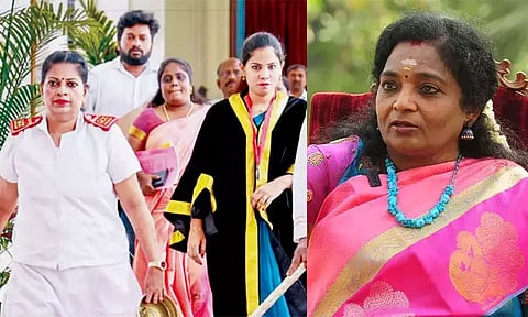 பெண் தபேதாரின் பணியிட மாற்றத்துக்கு காரணம் மேயரின் அகங்காரமா? - தமிழிசை சவுந்தரராஜன் கேள்வி