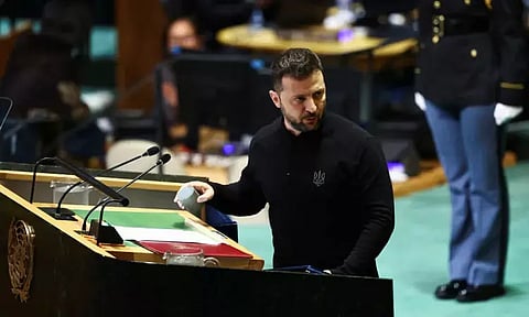 ரஷியாவுடன் அமைதி பேச்சுவார்த்தை மூலம் போரை நிறுத்திவிட முடியாது - உக்ரைன் அதிபர்