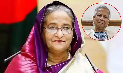 வங்காளதேச முன்னாள் பிரதமர் ஷேக் ஹசீனாவை நாடு கடத்த வேண்டும்: முகமது யூனுஸ்