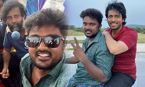 Actor Bala Saravanan shared photos from the movie 'Lubber Pandhu'