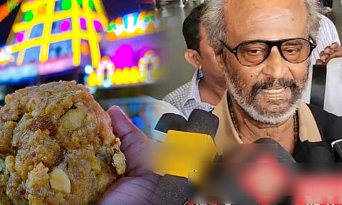 Rajinikanth refused to comment on the Tirupati Lattu controversy