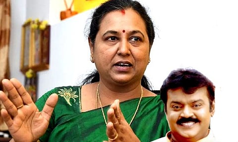 'Captain is not our property, people's property ' - Premalatha Vijayakanth