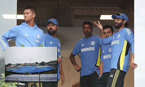 கான்பூர் டெஸ்ட்: இன்றைய ஆட்டம் மழையால் பாதிக்கப்படுமா..?