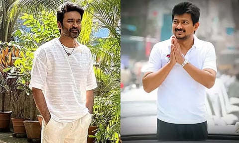 துணை முதல்-அமைச்சராகும் உதயநிதி ஸ்டாலின் - தனுஷ் வாழ்த்து