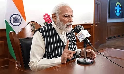 மழைக்காலத்தில் தண்ணீரை சேமியுங்கள் - 'மனதின் குரல்' நிகழ்ச்சியில் பிரதமர் மோடி பேச்சு