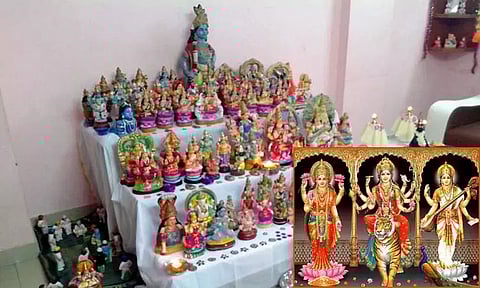 நலம் தரும் நவராத்திரி வழிபாடு... கொலு பொம்மைகள் வைக்கும் முறை