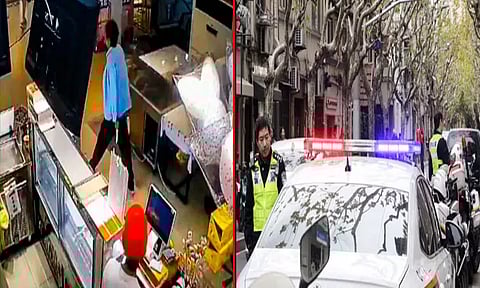 சீன சூப்பர் மார்க்கெட்டில் கத்திக்குத்து தாக்குதல்; 3 பேர் பலி