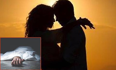 காதலனுடன் உல்லாசமாக இருந்த இளம்பெண் மரணம்