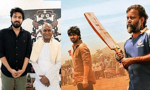 இளையராஜாவை சந்தித்து வாழ்த்து பெற்ற 'லப்பர் பந்து' படக்குழு