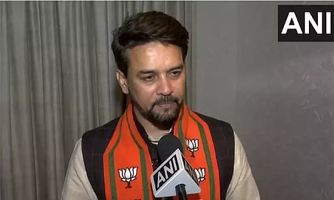 பாஜக ஆட்சியை தேர்ந்தெடுக்க அரியானா பொதுமக்கள் முடிவு செய்துள்ளனர் - அனுராக் தாக்கூர்