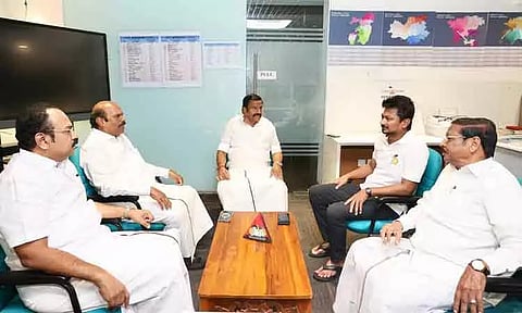 திமுக தேர்தல் ஒருங்கிணைப்புக்குழு இன்று ஆலோசனை