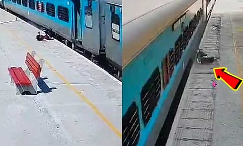 சென்னை: ரெயிலின் படிக்கட்டில் அமர்ந்து பயணித்த இளைஞர் தவறி விழுந்து உயிரிழப்பு