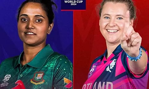 பெண்கள் டி20 உலகக் கோப்பை: ஸ்காட்லாந்து அணிக்கு எதிராக வங்காளதேசம் பேட்டிங் தேர்வு