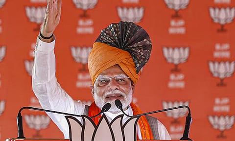 காங்கிரஸின் பிளவுபடுத்தும் அரசியலை மக்கள் ஏற்றுக்கொள்ள மாட்டார்கள்: பிரதமர் மோடி