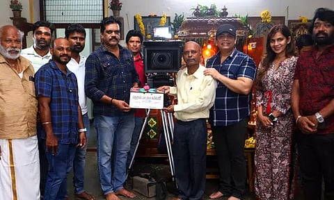 பூஜையுடன் தொடங்கிய 'மெட்ராஸ் மாபியா கம்பெனி' திரைப்படம்