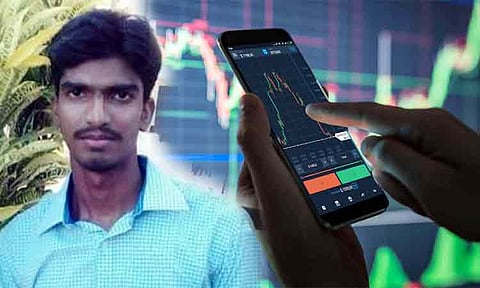 ஆன்லைன் டிரேடிங்கில் ரூ.1 கோடி இழந்த வாலிபர் தூக்குப்போட்டு தற்கொலை