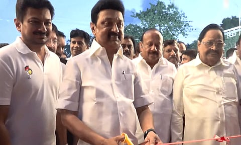 கலைஞர் நூற்றாண்டு பூங்காவை திறந்து வைத்தார் முதல்-அமைச்சர் மு.க.ஸ்டாலின்