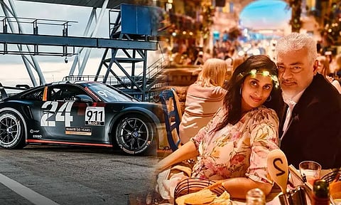 Car racing: Shalini congratulates Ajith